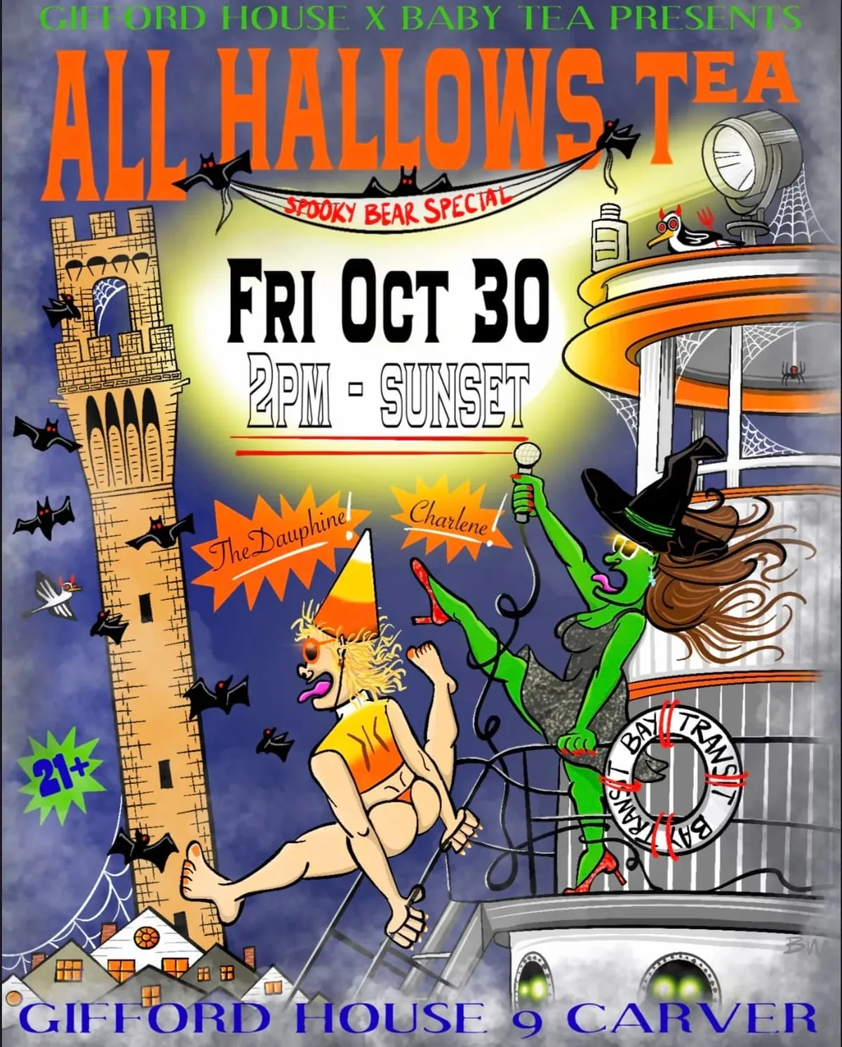 Promo image for All Hallows Tea (Gifford House x Baby Tea)