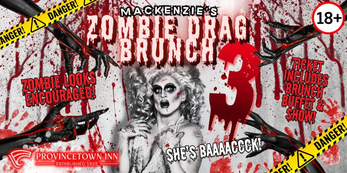 Promo image for Zombie Drag Brunch 3 (1pm seating)
